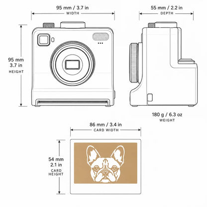 LovedLatte Coffee Art Printer | One-Touch Manual Cocoa & Coffee Stencil Duster