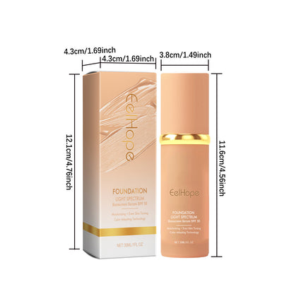 LovedFoundation  4-in-1 Colour-Adapting Foundation + Brush