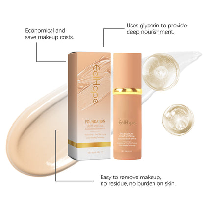 LovedFoundation  4-in-1 Colour-Adapting Foundation + Brush