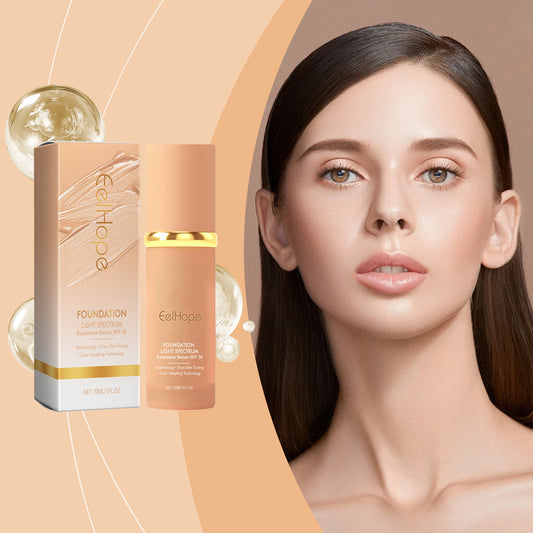 LovedFoundation  4-in-1 Colour-Adapting Foundation + Brush
